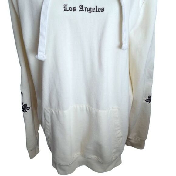 BLIND ROOSTER IVORY & BLACK HOODIE SZ.XL EUC. - Picture 3 of 7